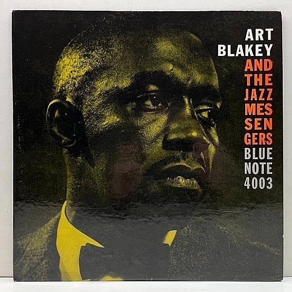 レコードメイン画像：良好!!【MONO, RVG, 耳, NYラベ, コーティング】ART BLAKEY & THE JAZZ MESSENGERS - Moanin (Blue Note 4003) w/Lee Morgan, Benny Golson