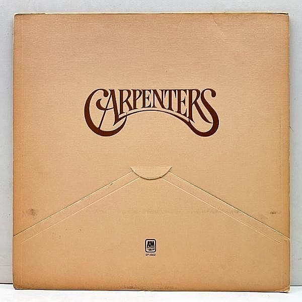 レコードメイン画像：概ね良好!! USオリジナル CARPENTERS Same ('71 A&M SP-3502) 上辺印刷2種 エンボス加工 ゲートフォールド仕様 レター型 カーペンターズ