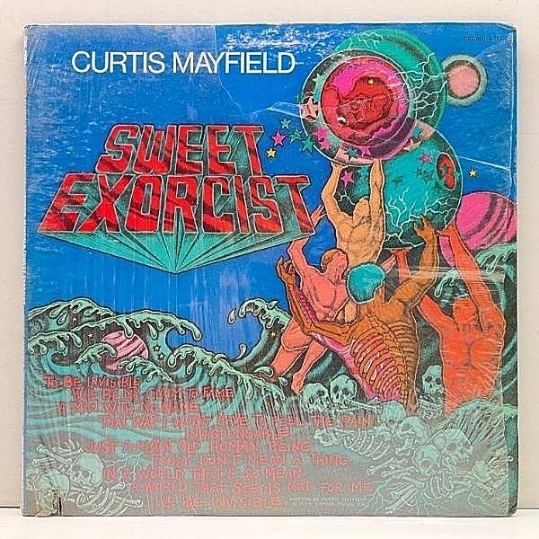 レコードメイン画像：シュリンク!極美盤! USオリジナル CURTIS MAYFIELD Sweet Exorcist ('74 Curtom) カーティス・メイフィールド／スイート・エクソシスト