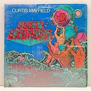 レコード画像：CURTIS MAYFIELD / Sweet Exorcist