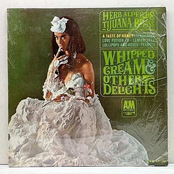 レコードメイン画像：シュリンク付き!!【初版 R無し 1Aマト】USオリジナル HERB ALPERT & Tijuana Brass Whipped Cream ('65 A&M) オールナイトニッポンのテーマ