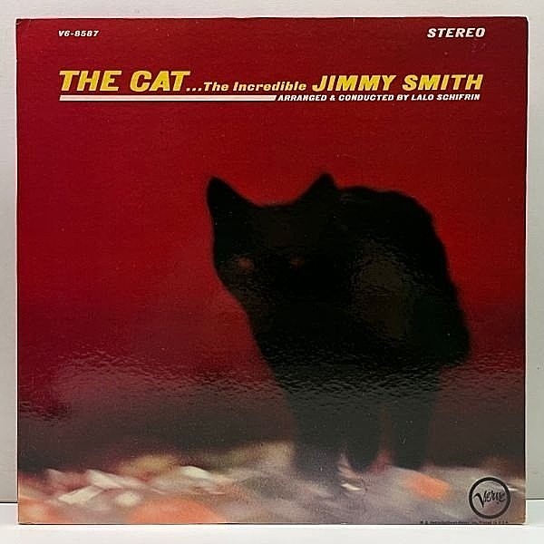 レコードメイン画像：良好!!【VANGELDER刻印／コーティング仕様】USオリジナル JIMMY SMITH The Cat ('64 Verve) w/ KENNY BURRELL, GEORGE DUVIVIER