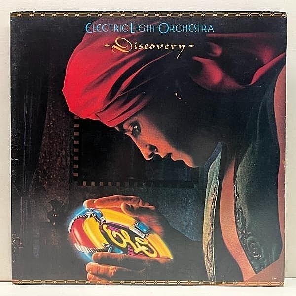 レコードメイン画像：JPNオリジナル 二つ折りポスター完品 国内 ELECTRIC LIGHT ORCHESTRA [ELO] Discovery ('79 Jet) エレクトリック・ライト・オーケストラ