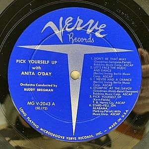 ANITA O'DAY / Pick Yourself Up (LP) / Verve | WAXPEND RECORDS