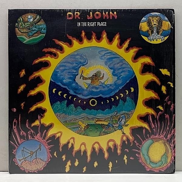 レコードメイン画像：シュリンク美品!! USプレス DR. JOHN In The Right Place ('73 ATCO) BEASTIE BOYS サンプリングネタ ドクター・ジョン 傑作 LP