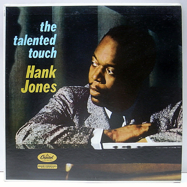 レコードメイン画像：良好品!! MONO 初版 虹ツヤ USオリジナル HANK JONES The Talented Touch ('58 Capitol) BARRY GALBRAITH, MILT HINTON, OSIE JOHNSON