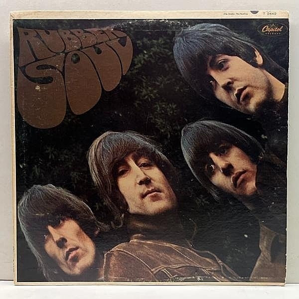 レコードメイン画像：良好盤!! MONO 初版 メンバー表記のみ 虹ラベル USオリジナル THE BEATLES Rubber Soul ('65 Capitol) ラバーソウル 米 モノラル 原盤 LP