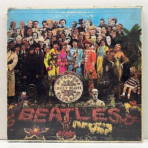 レコードメイン画像：USオリジナル MONO 初版 虹ラベ THE BEATLES Sgt. Pepper's Lonely Hearts Club Band ('67 Capitol) 初回 米 モノラル LP
