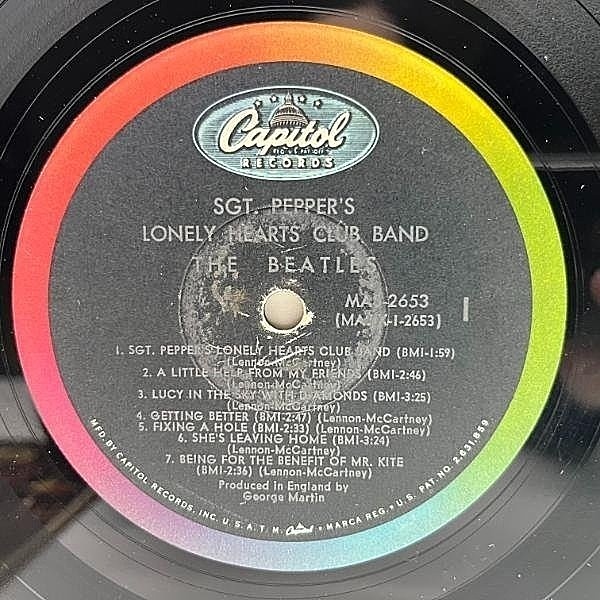 BEATLES / Sgt. Pepper's Lonely Hearts Club Band (LP) / Capitol