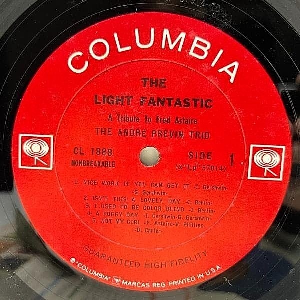 ANDRE PREVIN / RED MITCHELL / FRANKIE CAPP / The Light Fantastic, A