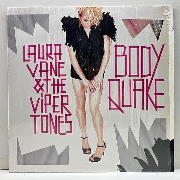 レコードメイン画像：シュリンク良好!! 独プレス LAURA VANE and THE VIPERTONES Bodyquake ('14 Unique) DLコード付属 テン年代ソウルファンク LP