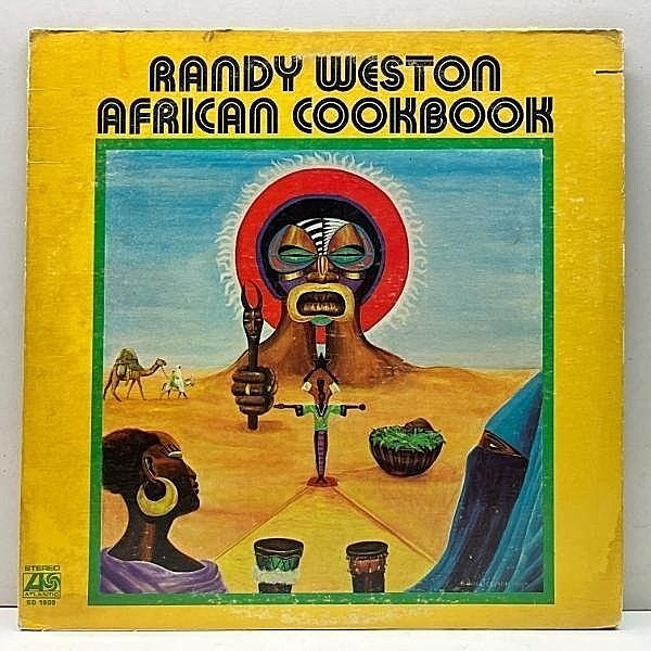 レコードメイン画像：【Exotic Afro-Cuban Jazz】RANDY WESTON African Cookbook ('72 Atlantic SD 1609) w/ BOOKER ERVIN 人気 アフロ・キューバン Niger Mambo