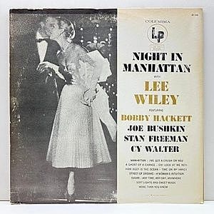 レコード画像：LEE WILEY / BOBBY HACKETT / JOE BUSHKIN / Night In Manhattan