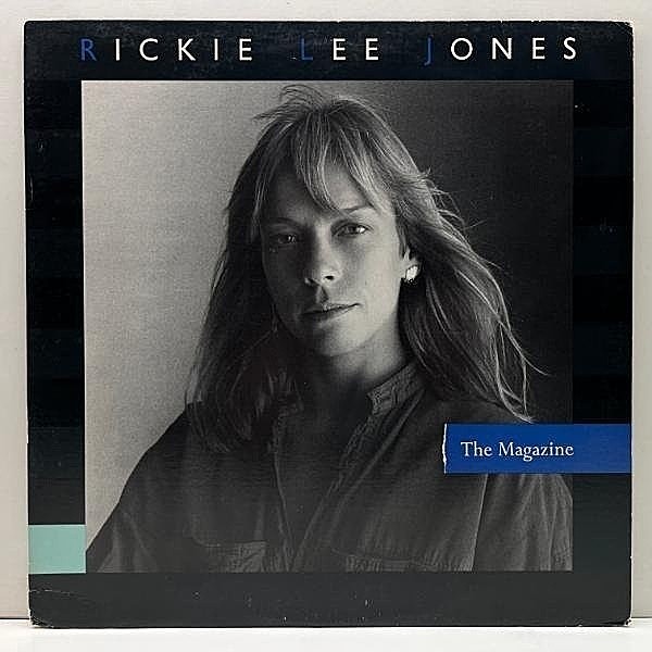 レコードメイン画像：【半透明盤・黄金色】美盤!! SLM, TML刻印 USオリジナル RICKIE LEE JONES The Magazine ('84 Warner) リッキー・リー・ジョーンズ