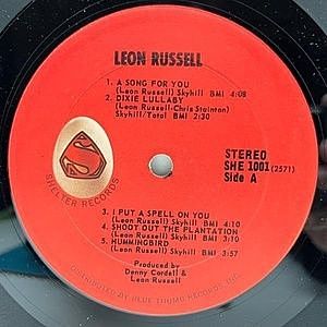 レオン・ラッセル /Life Journey [中古Analog] レオン・ラッセル /Life Journey [中古Analog]