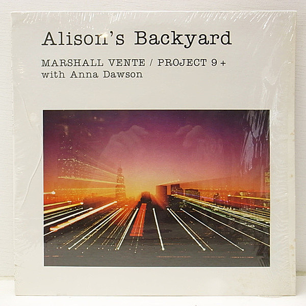 レコードメイン画像：シュリンク 美品 オリジナル MARSHALL VENTE PROJECT 9 + ANNA DAWSON Alison's Backyard / マイナー Mopro 好盤!!