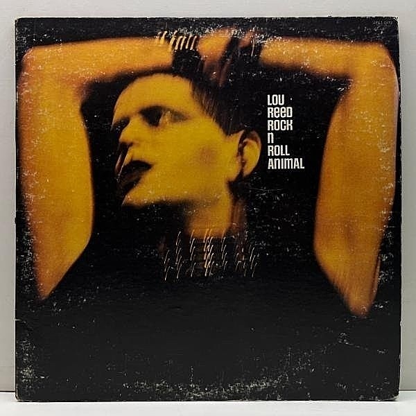 レコードメイン画像：Cut無し!プレイ良好! USオリジ 初版Dynaflex 橙ラベ LOU REED Rock N Roll Animal ('74 RCA Victor) ルー・リードのソロ初となるライヴ作