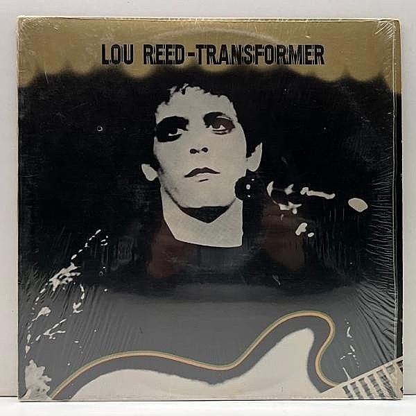 レコードメイン画像：激レア!シュリンク良好! US 完全オリジナル 初版Dynaflex 橙ラベ LOU REED Transformer ('72 RCA) DAVID BOWIE prod. ルー・リード 傑作