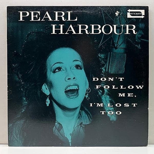 レコードメイン画像：美盤!! USオリジナル 横縞ボーダー PEARL HARBOUR Don't Follow Me, I'm Lost Too ('80 Warner Bros.) ANNISTEEN ALLEN カヴァー ネオロカ