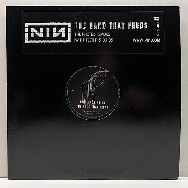 レコードメイン画像：プレイ良好!! 12インチ USオリジナル NINE INCH NAILS The Hand That Feeds The Photek Remixes (Interscope) ナイン・インチ・ネイルズ