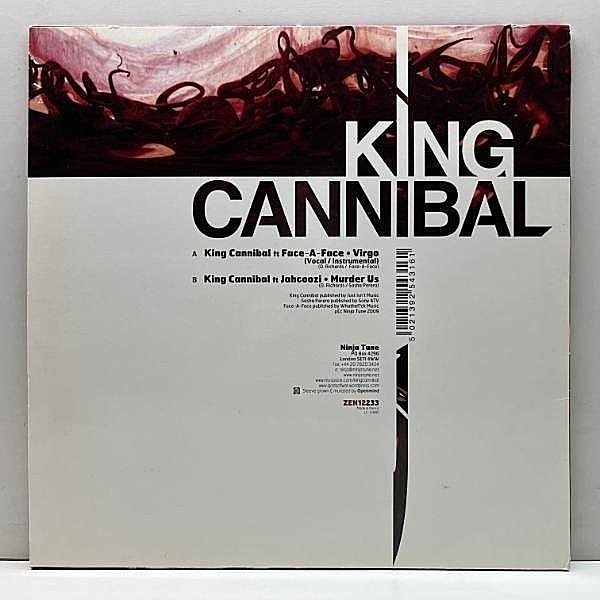 KING CANNIBAL / Murder Us / Virgo (12) / Ninja Tune