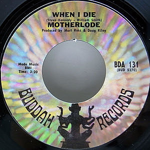 レコード画像：MOTHERLODE / When I Die