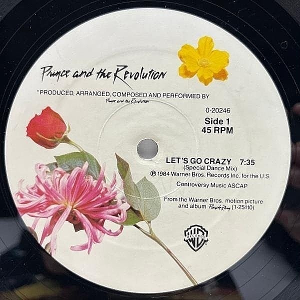 PRINCE / Let's Go Crazy (12) / Warner Bros. | WAXPEND RECORDS
