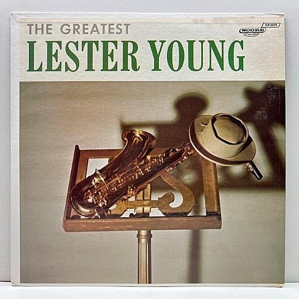 レコードメイン画像：美品 MONO 深溝 US初期プレス LESTER YOUNG The Greatest ～ (Score) レスター・ヤング SP音源を含む初期の3つのセッション