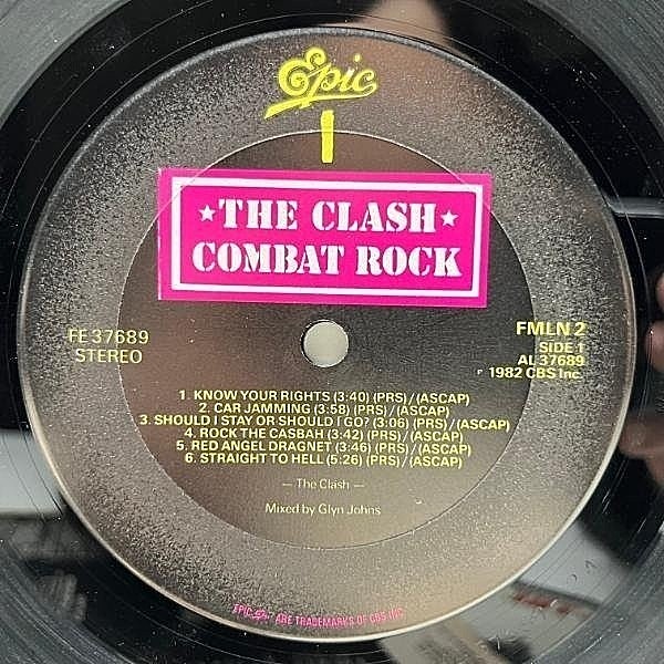 THECLASHレコードコンバットロック The Clash – Combat Rock – Vinyl (LP, Album + 2 more