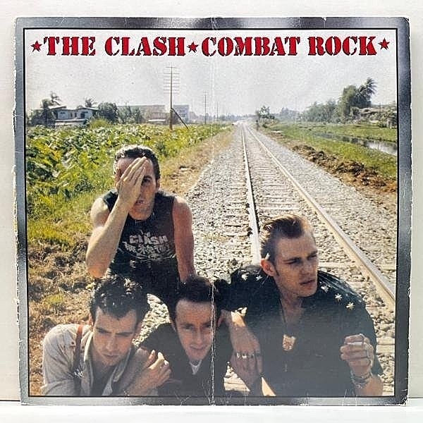 レコードメイン画像：'07年 EUプレス 限定180g 重量盤 THE CLASH Combat Rock (Columbia 88697159311) オリジナルメンバーに於けるラスト作 Rock The Casbah 他