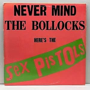 レコード画像：SEX PISTOLS / Never Mind The Bollocks Here's