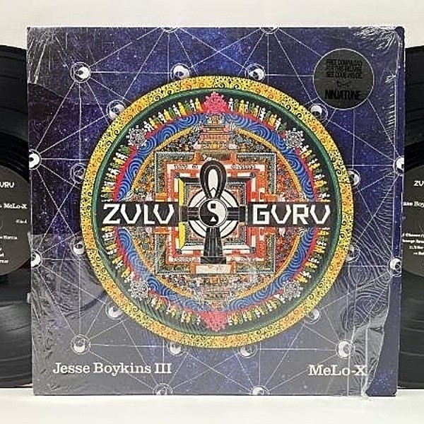 レコードメイン画像：【最高に刺激的なワールドソウル】2LP UKオンリー JESSE BOYKINS III & MELO-X Zulu Guru (Ninja Tune) フューチャリスティック R&B