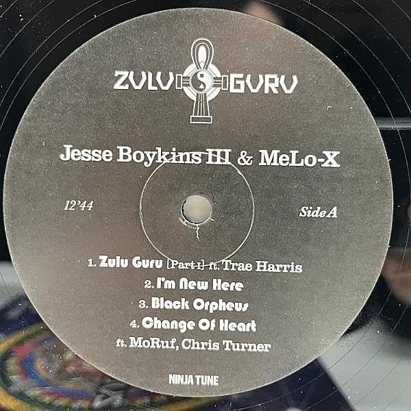JESSE BOYKINS III / MELO-X / Zulu Guru (LP) / Ninja Tune
