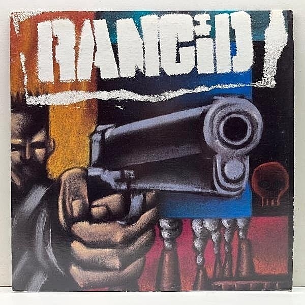 レコードメイン画像：良好盤!! 専用インナー完品 【初回 誤植ジャケ・ラベル】USオリジナル RANCID Same／1st ('93 Epitaph) ポップ・パンク／メロコア 名作 LP