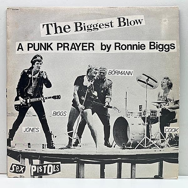 レコードメイン画像：UKオリジナル 12インチ SEX PISTOLS The Biggest Blow (A Punk Prayer By Ronnie Biggs) / SID VICIOUS My Way ('78 Virgin) 45RPM.