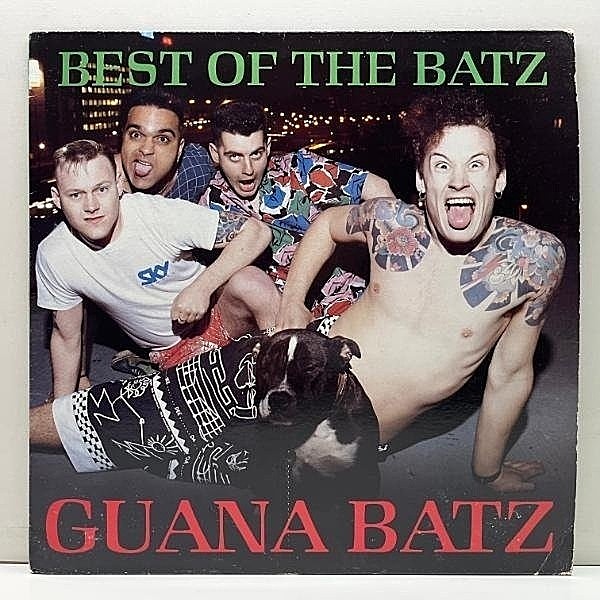レコードメイン画像：UKオリジナル GUANA BATZ Best Of The Batz ('88 Castle Communications) グアナバッツ ベスト King Rat ほか 全14曲収録 PSYCHOBILLY