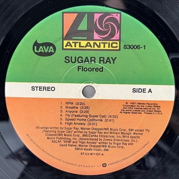 SUGAR RAY / Floored (LP) / Atlantic | WAXPEND RECORDS