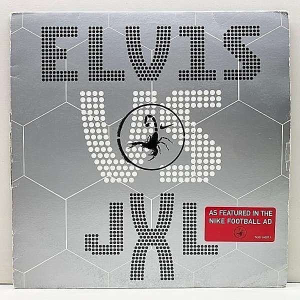 レコードメイン画像：【プレスリーのビッグビートRemix】プレイ良好!! 12インチ EUプレス ELVIS VS JXL A Little Less Conversation ('02 RCA) JUNKIE XL 45RPM.