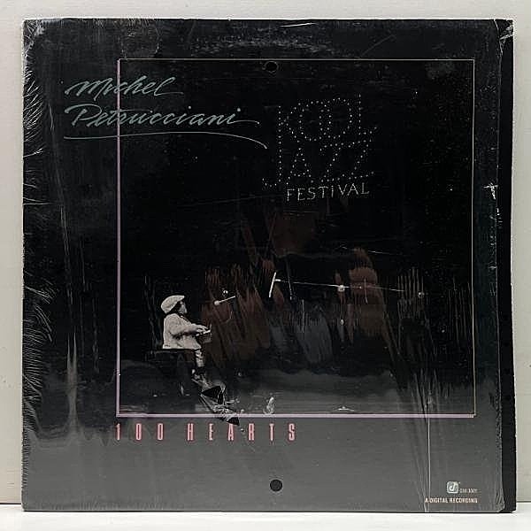 レコードメイン画像：シュリンク良好!! Orig. MICHEL PETRUCCIANI 100 Hearts (George Wein Collection) 仏最高峰 ジャズピアニスト ミシェル・ペトルチアーニ
