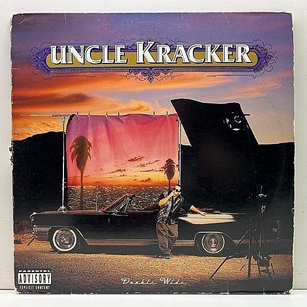 レコードメイン画像：USオリジナル 2枚組 MASTERDISK刻印 UNCLE KRACKER Double Wide ('00 Atlantic) Follow Me 収録 KID ROCK カントリー・ラップ大作 LP