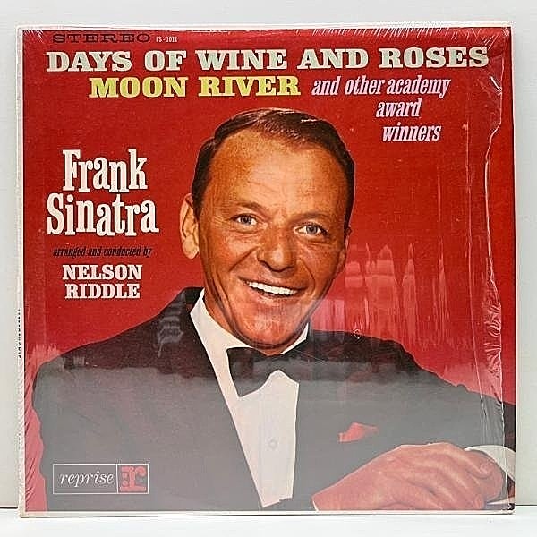 レコードメイン画像：シュリンク美品!!【ポートレート付き】US初期 FRANK SINATRA Sings Days Of Wine And Roses, And Other Academy Award Winners 名曲集