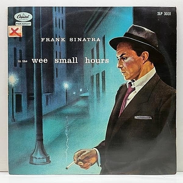 レコードメイン画像：良好!! MONO 赤盤 FRANK SINATRA In The Wee Small Hours フランク・シナトラ 夜は更けて (日本での初出盤) ペラ・フリップバック