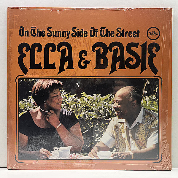 レコードメイン画像：シュリンク美品!!【180g重量盤・高音質リマスタープレス】ELLA FITZGERALD & COUNT BASIE On The Sunny Side Of The Street || '96年EU盤