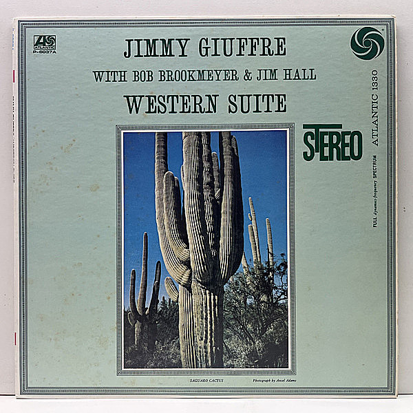 レコードメイン画像：【西部の牧歌的風情を描写するAVANT-GARDE JAZZ傑作】美盤!! 国内 JIMMY GIUFFRE Western Suite ('71 Atlantic) JIM HALL フリージャズ LP