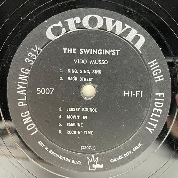 VIDO MUSSO / The Swingin'st (LP) / Crown | WAXPEND RECORDS