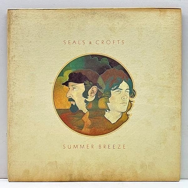 レコードメイン画像：良好盤!! 初版 マト1 オリーヴ 緑ラベ USオリジナル SEALS & CROFTS Summer Breeze ('72 Warner) テクスチャード・ゲートフォールド仕様