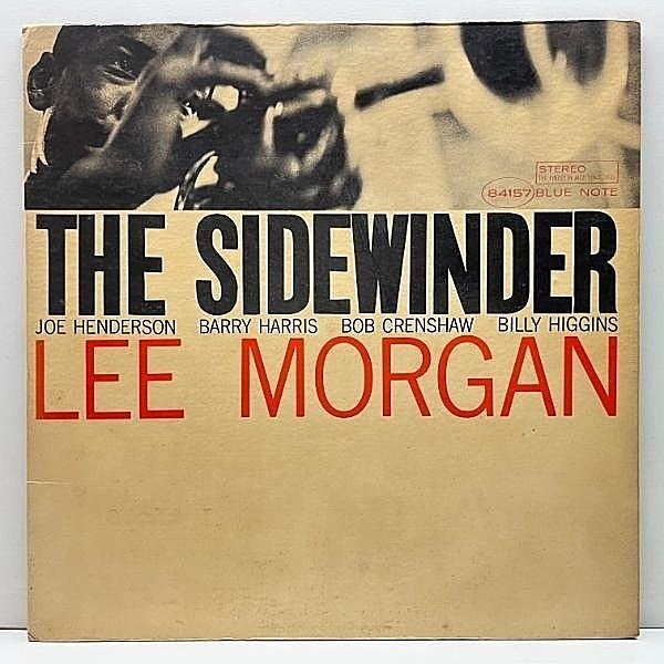 レコードメイン画像：激レア【溝あり】初版 NEWYORK 米オリジナル LEE MORGAN The Sidewinder (Blue Note BST 84157) Plastylite刻印 ＝ 耳 二重打ち