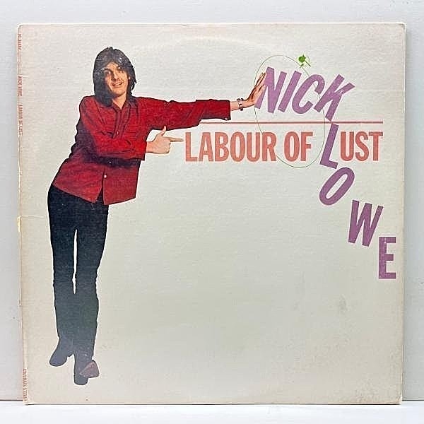 レコードメイン画像：USオリジナル 初版 JC規格 専用インナー完品 NICK LOWE Labour Of Lust ('79 Columbia) いかした愛の放浪者 Cruel To Be Kind 恋する二人