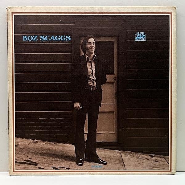 レコードメイン画像：良好盤!! US初期プレス 手書きPR, ATGP刻印 BOZ SCAGGS S.T ('69 Atlantic) DUANE ALLMAN参加 スワンプ 名作 1st Muscle Shoals録音