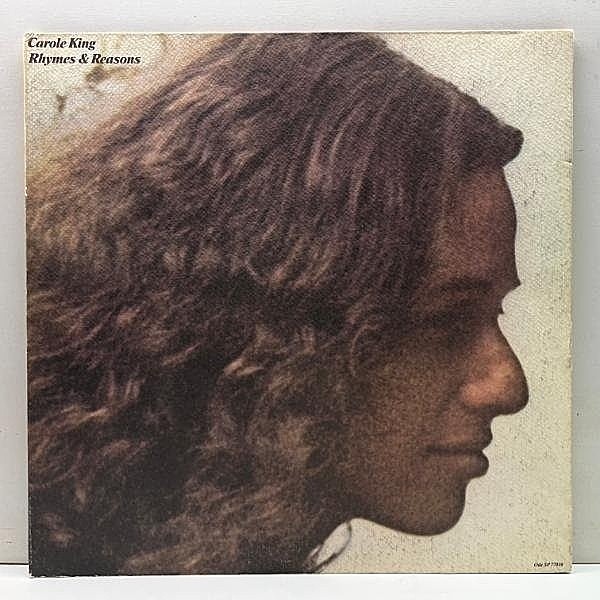 レコードメイン画像：美盤!! 専用インナー 完品 USオリジナル CAROLE KING Rhymes & Reasons ('72 Ode SP-77016) David T. Walker ほか 米 初回プレス